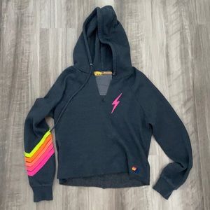 Aviator Nation bolt hoodie